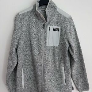 LL Bean Sweater Fleece Full Zip Jacket